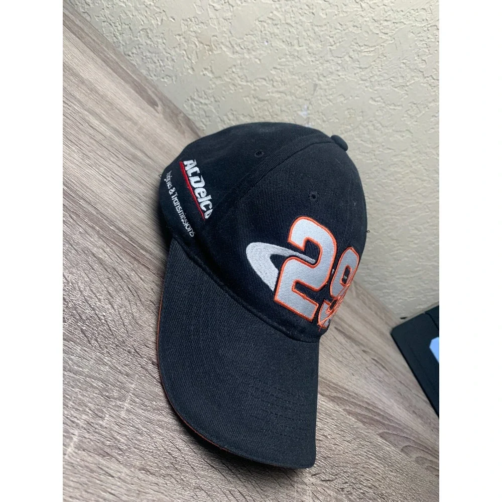 Chase Kevin Harvick #29 Hat NASCAR Racing Adjustable Cap Black Orange One Size